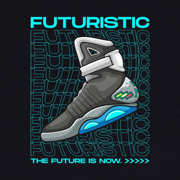 Iconic Futuristic Sneaker by milatees